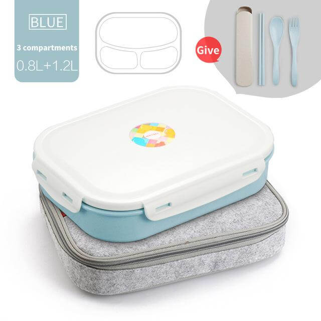 Stainless Steel Japanese Lunch Boxs With Containers - MaviGadget