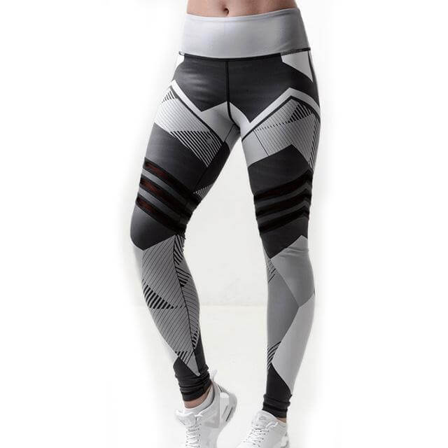 Printed Sport Leggings Elastic Fitness Yoga Pants - MaviGadget