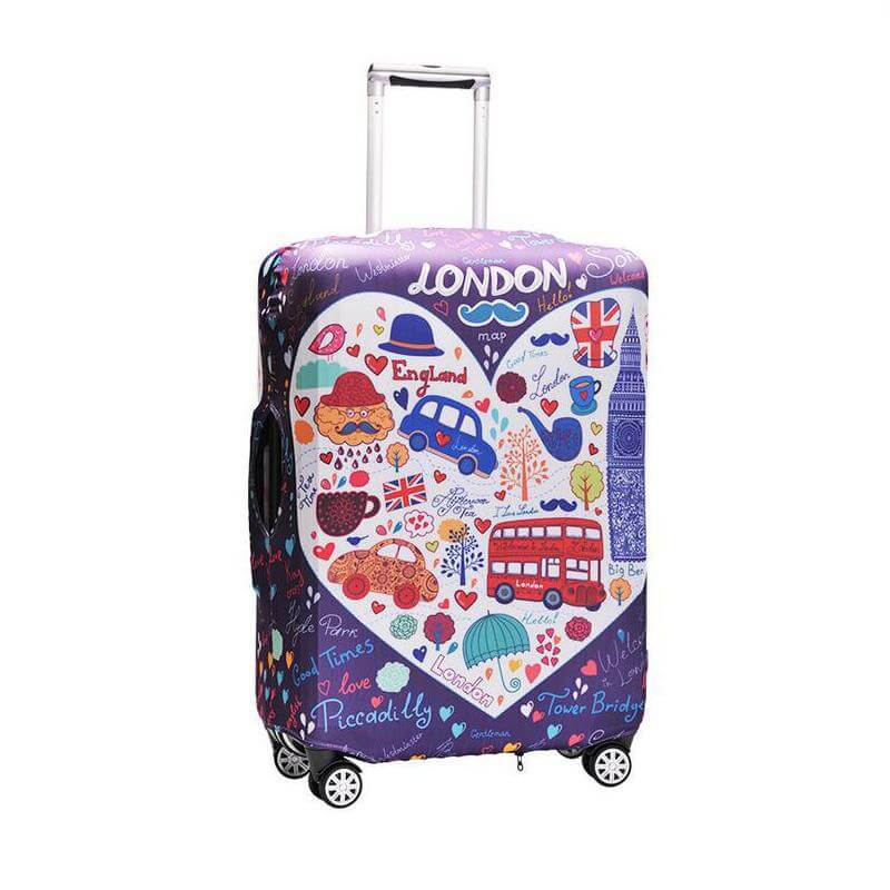 Protective Dust Shell elasticity Stretch Trolley Cover - MaviGadget