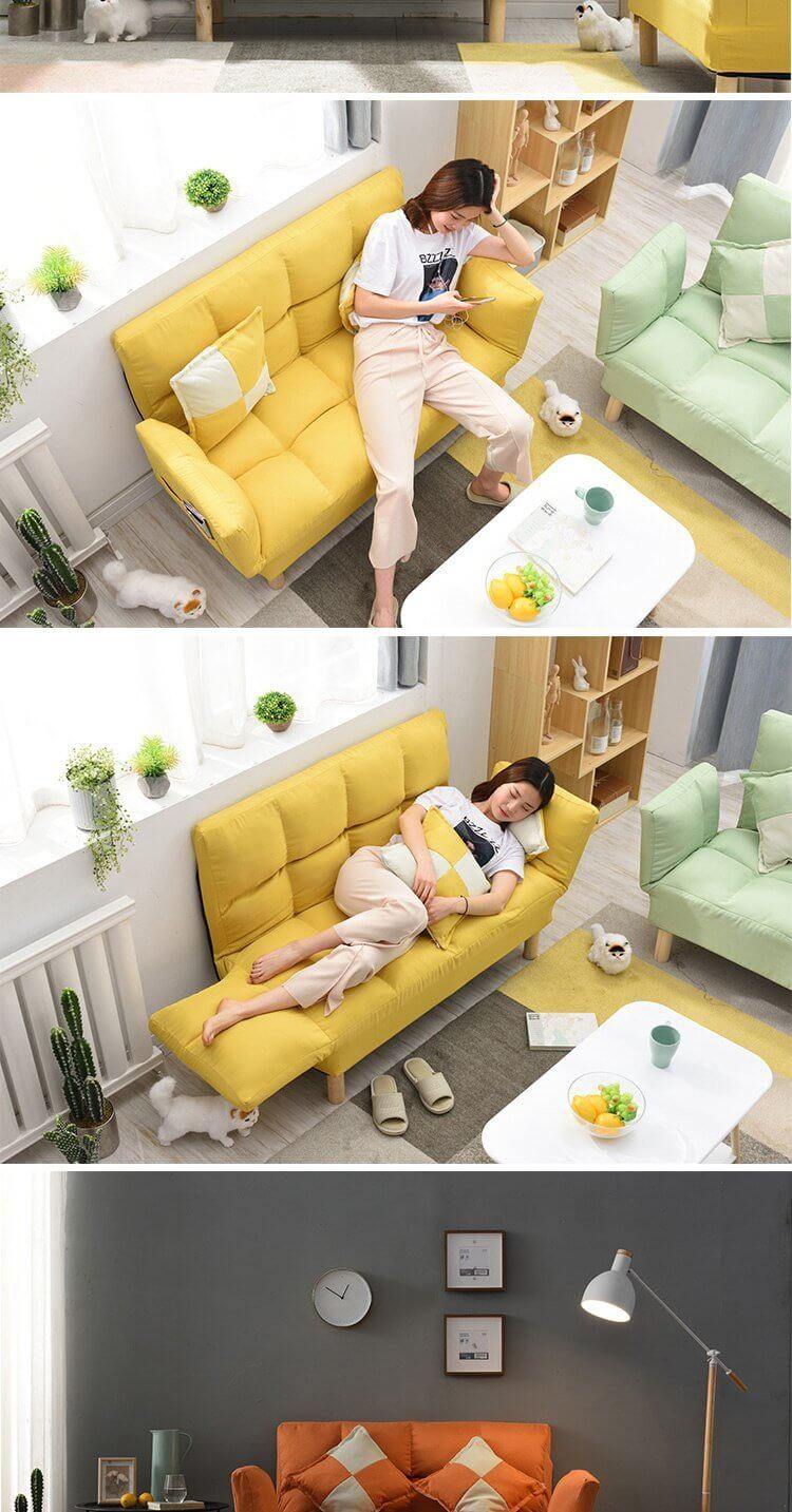 Lazy Floor Modern Minimalist Foldable Sofas - MaviGadget