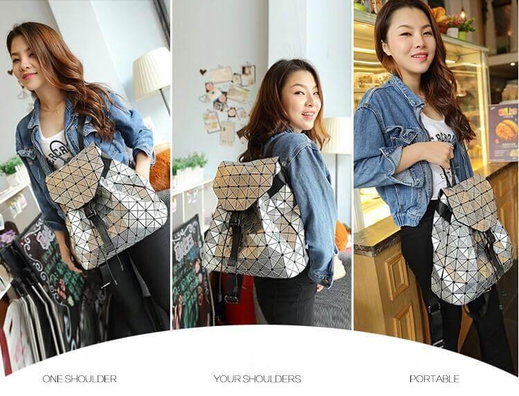 Diamond Lattice Geometric Women Purse - MaviGadget