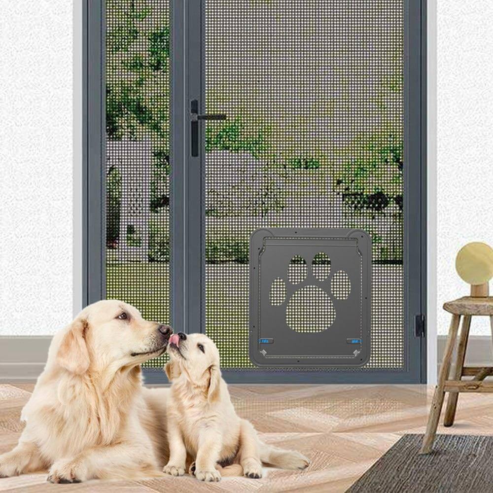 Pet Footprint Pattern Screen Door - MaviGadget