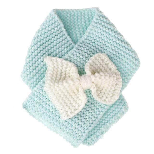 Cute Warm Crochet Scarf for Baby - MaviGadget
