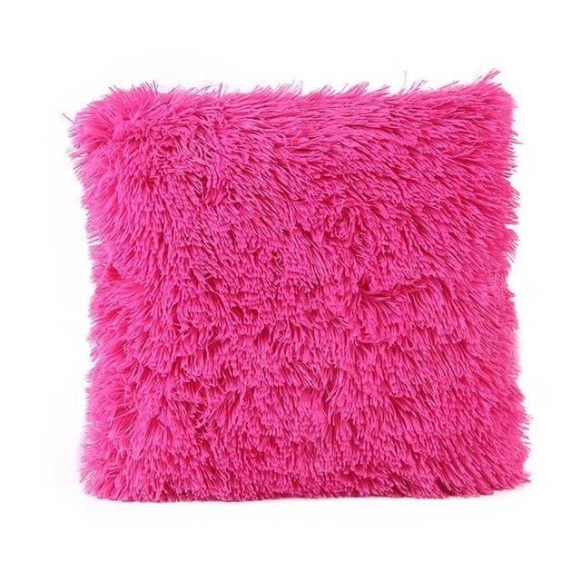 Puffy Fuzzy Hairy Pillow Cases - MaviGadget