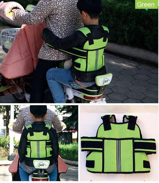 Children Safety Motorcycle Seat Belt - MaviGadget