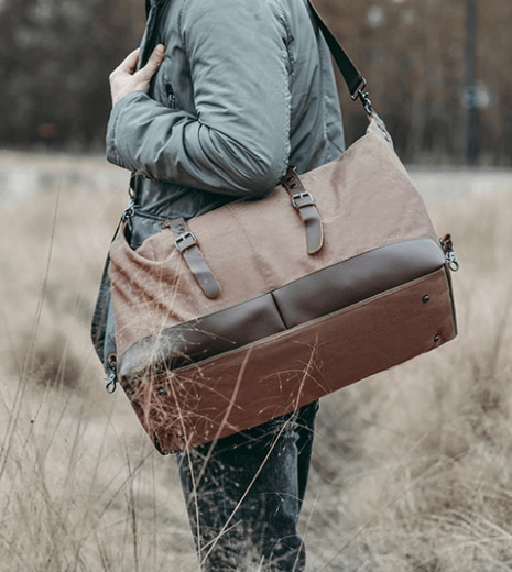 Premium Vintage Canvas Sport Bag - MaviGadget