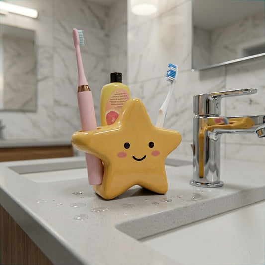 Little Star Toothbrush Freestanding Holder