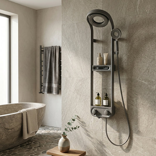 Spa Time Rainfall Elegant Digital Shower Set