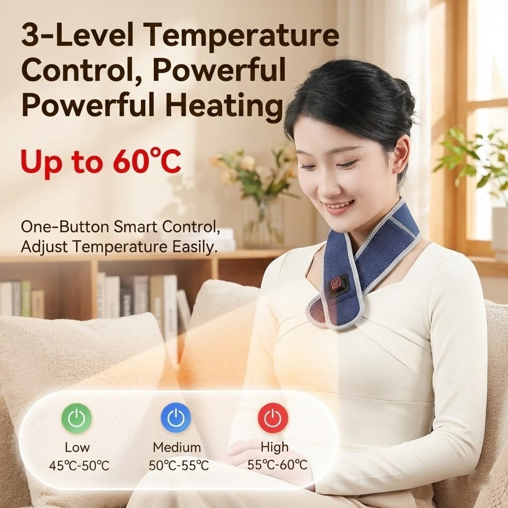 Neck Heater Relax Therapy Scarf