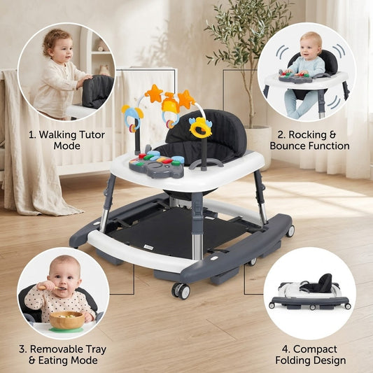 Baby Stroller 7-18Months Multifunctional Walkers