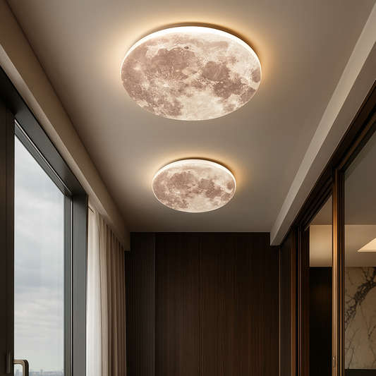Moon Surface Artistic Modern Ceiling Lamp