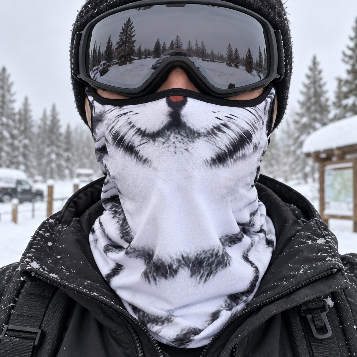 Wild Side Furry Animal Disguise Mask