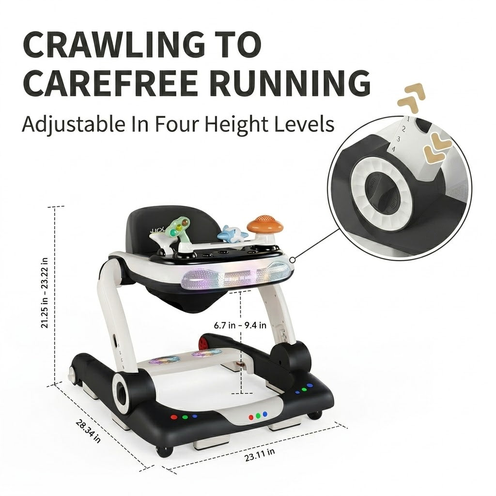 Multi Functional Anti Rollover Baby Walker