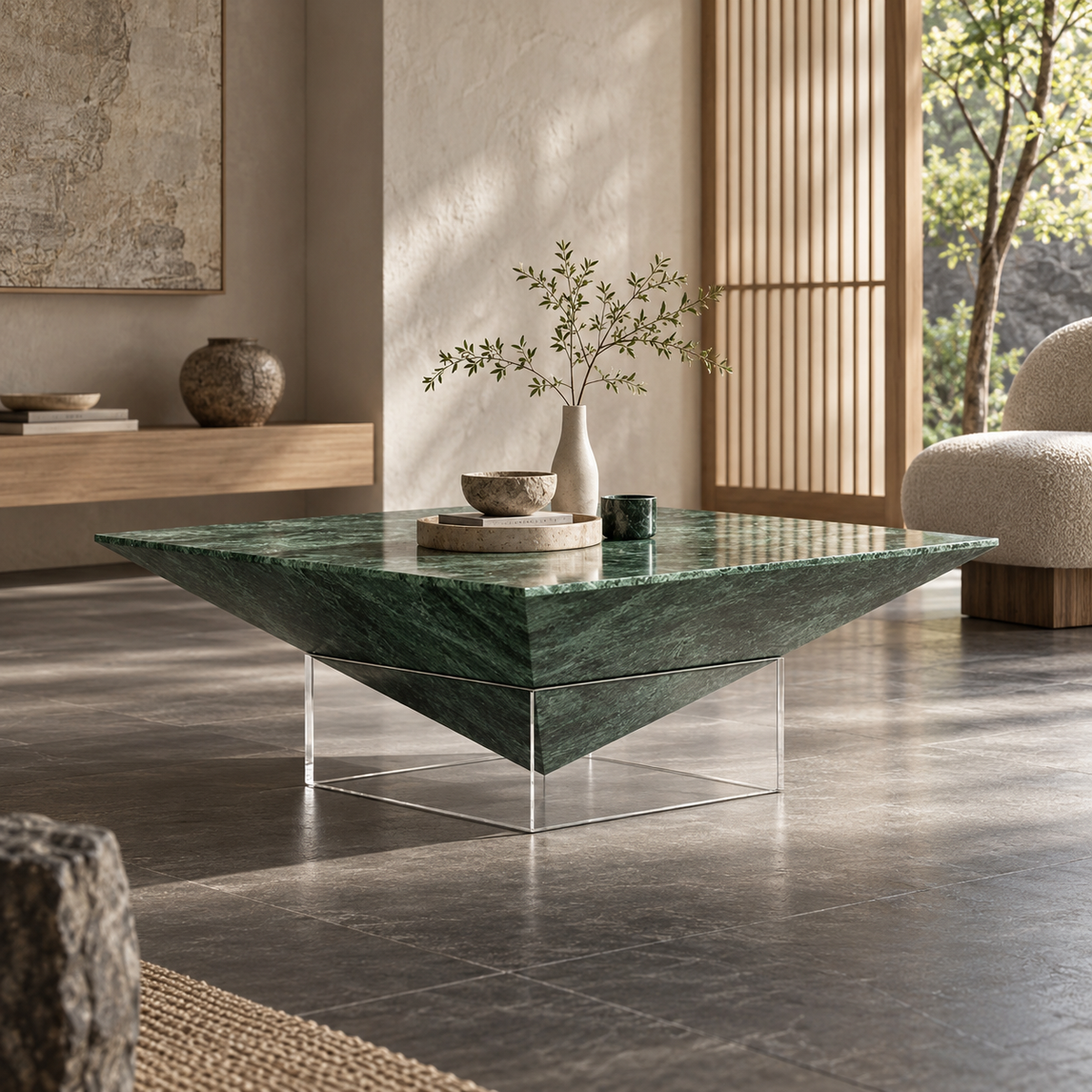 Inverted Pyramid Table