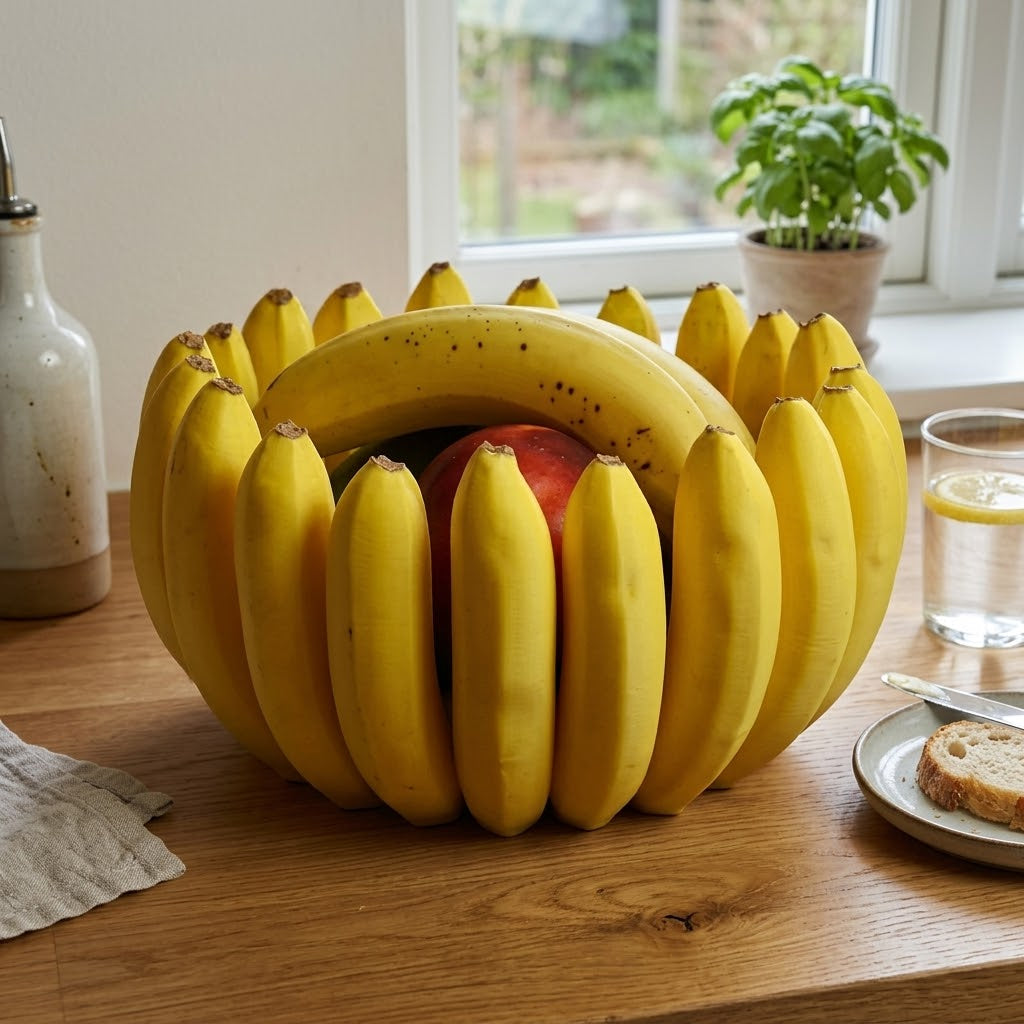 Banana Bunch Fruit Serving Tray