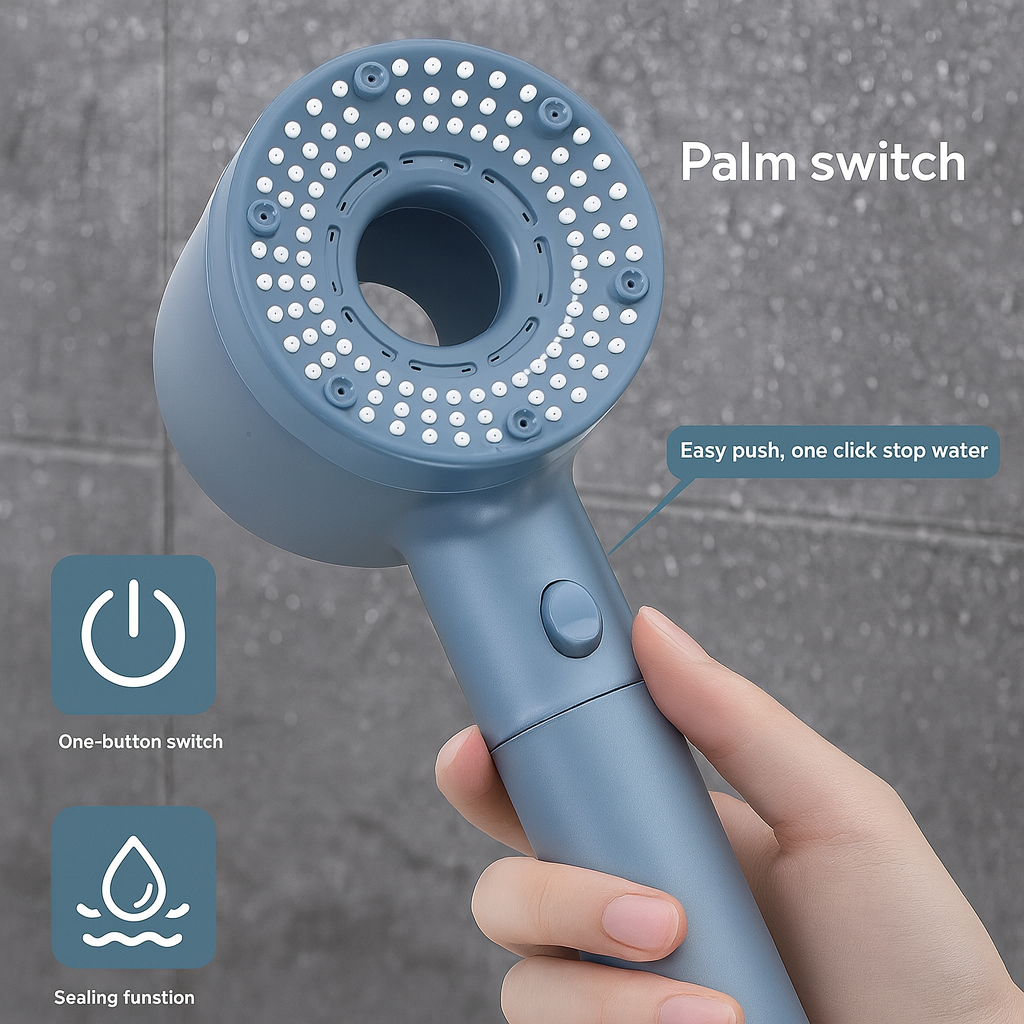 High-Pressure Massager Power Spray Shower Head