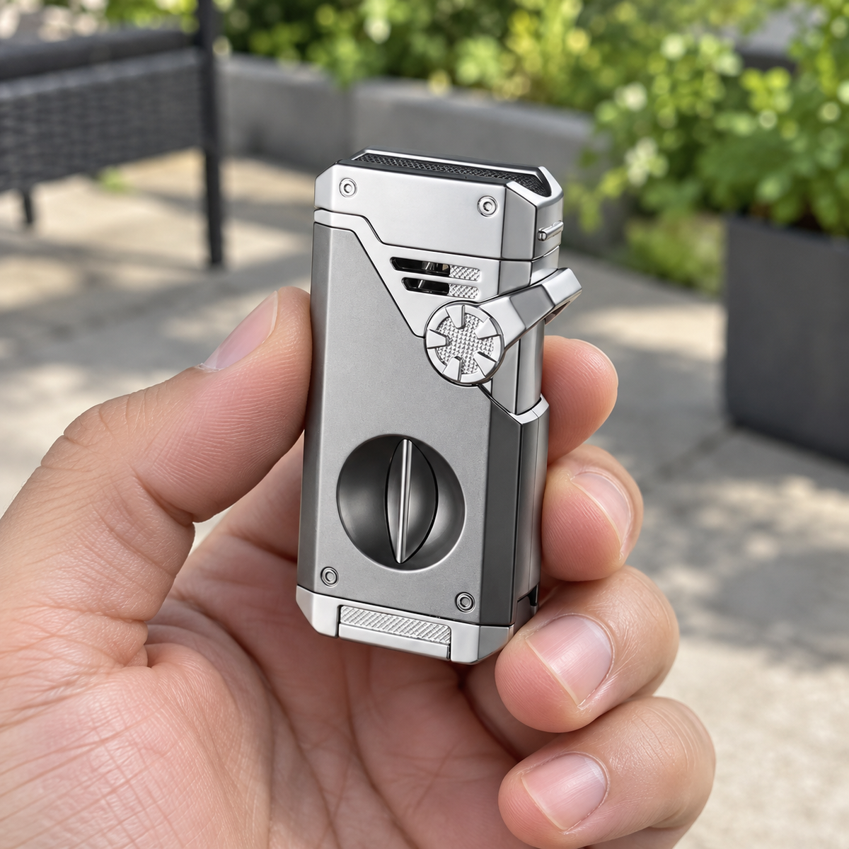 Four Jet Windproof Torch Lighter
