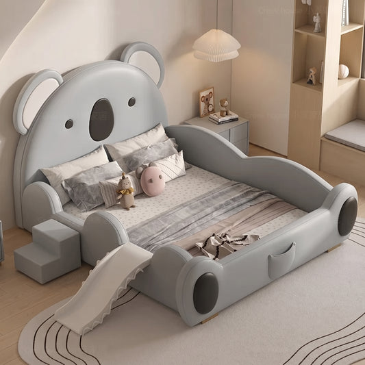Lazy Koala Soft Slide Kids Bed