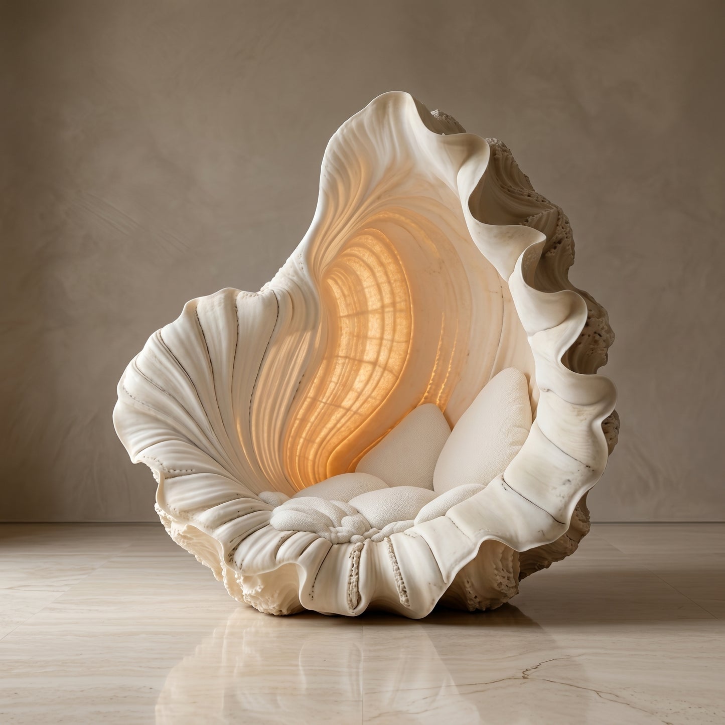 Mermaid Sea Shell Lounger Chair