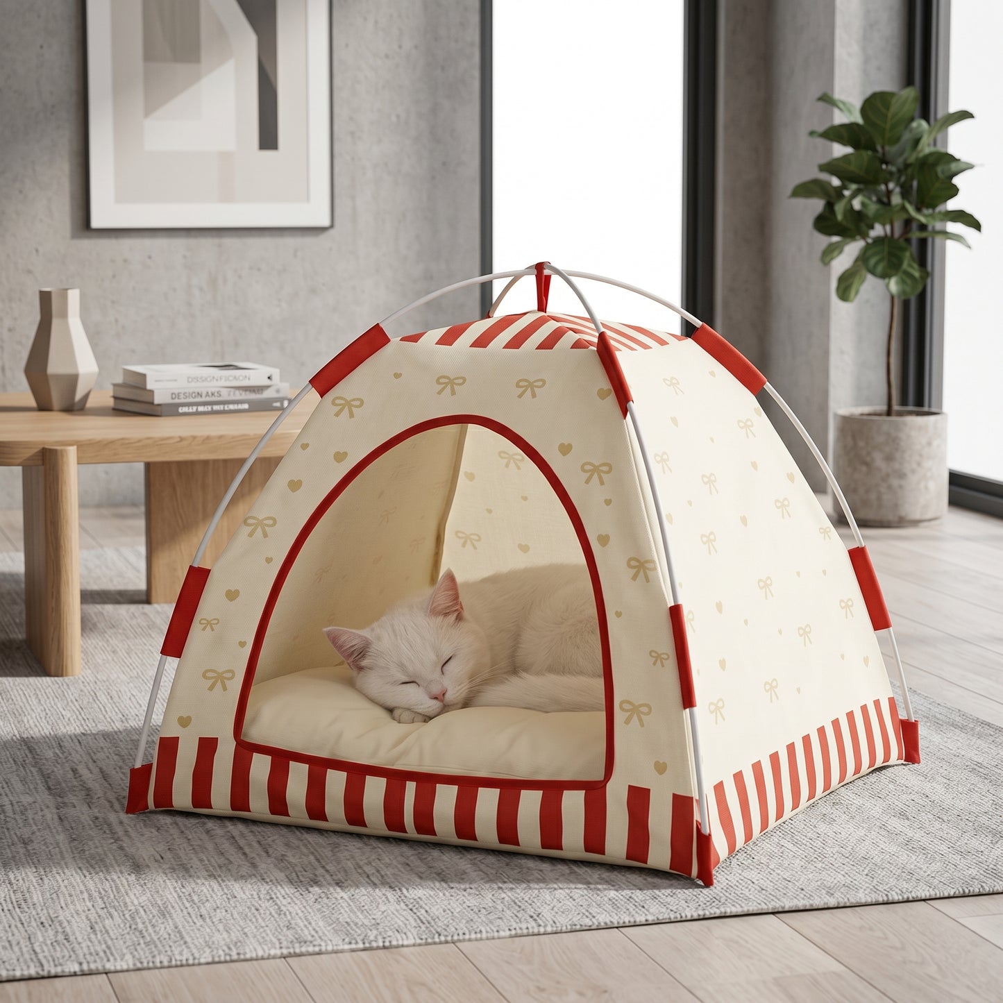 Cute Print Indoor Pet Tent Bed House