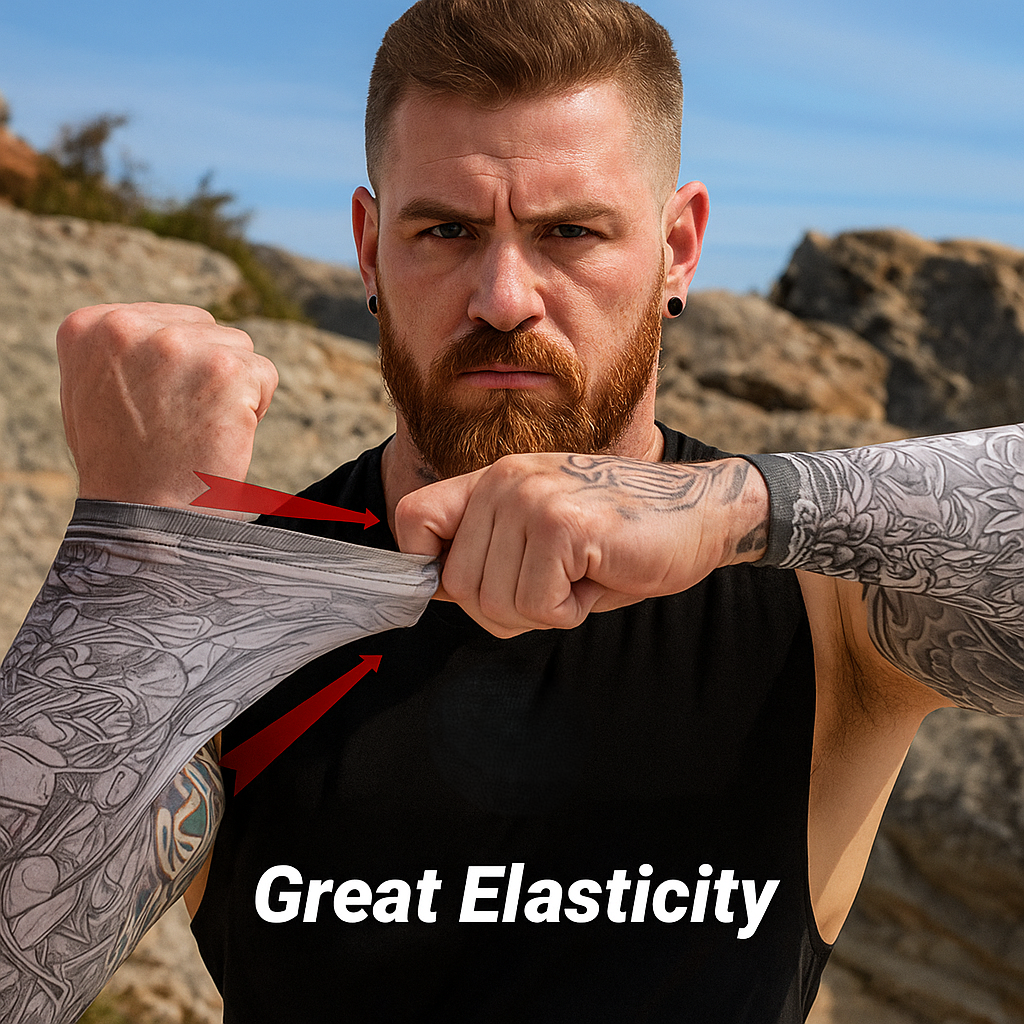Sun Protection Long Arm Tattoo Sleeves