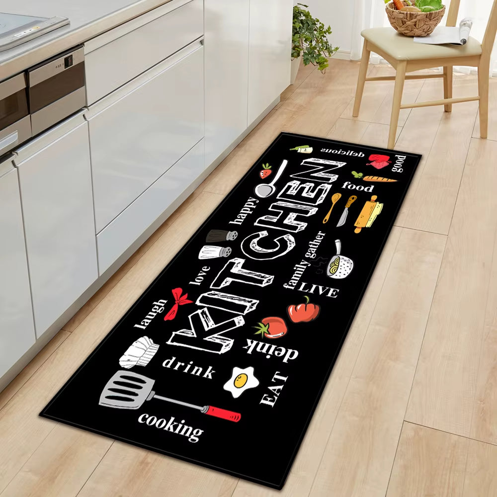 Stylish Non-Slip Laundry Room Floor Mat
