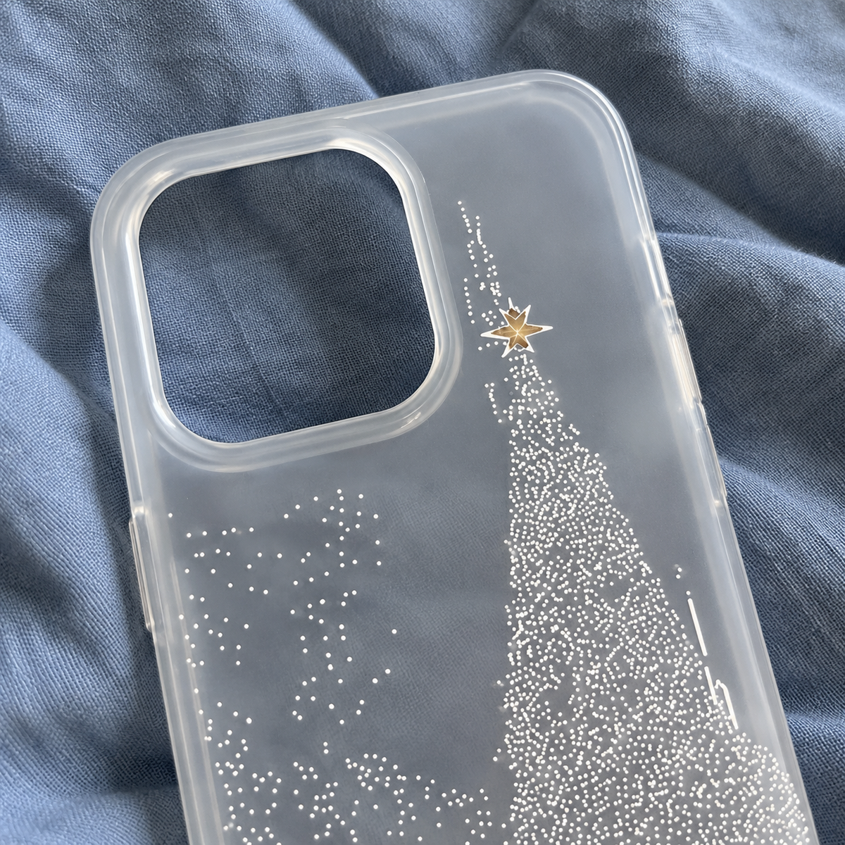 Snowy Christmas Tree iPhone Case