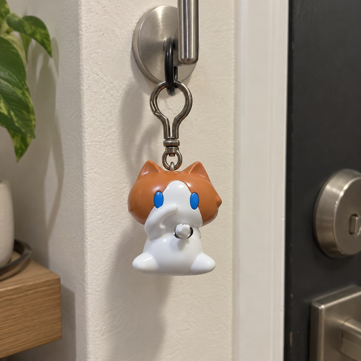 Silly Squirrel Stress Relief Keychain