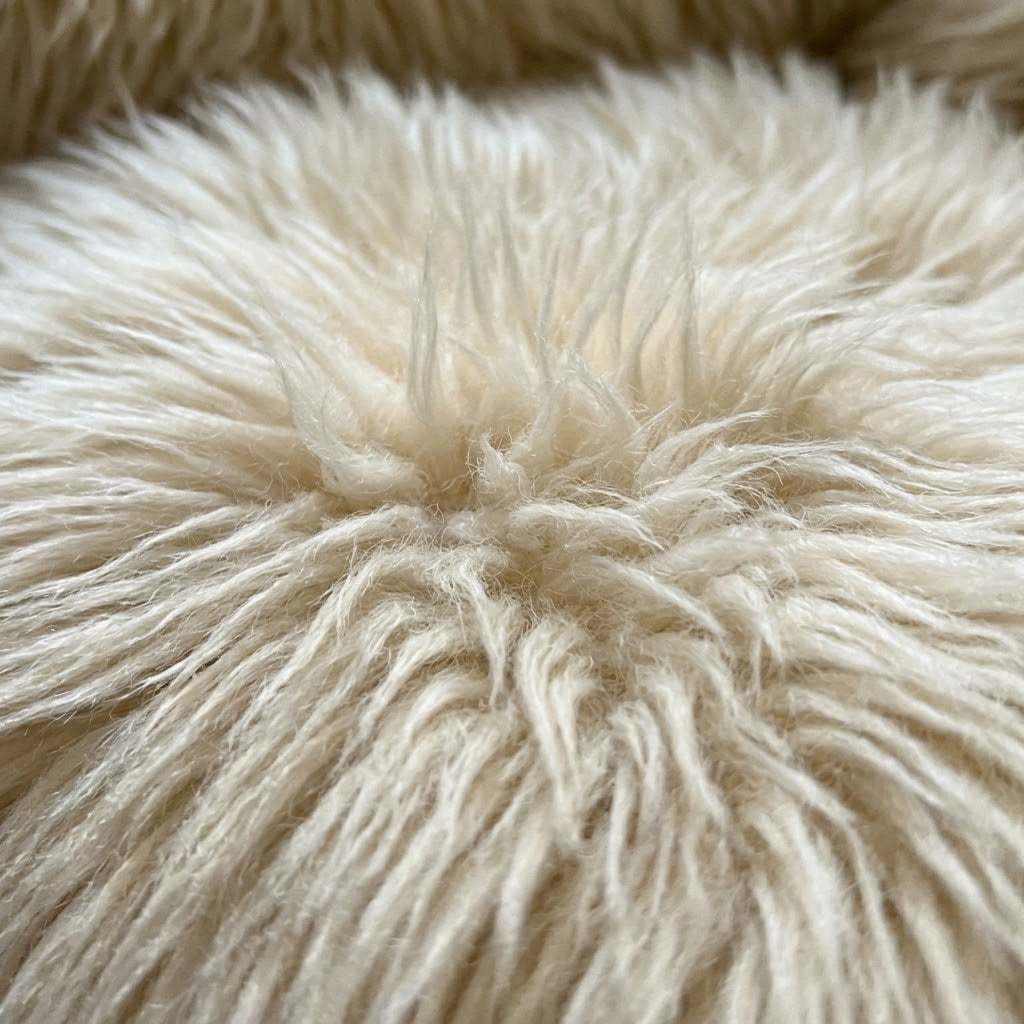 Lazy Giant White Cat Plush Lounge Sofa