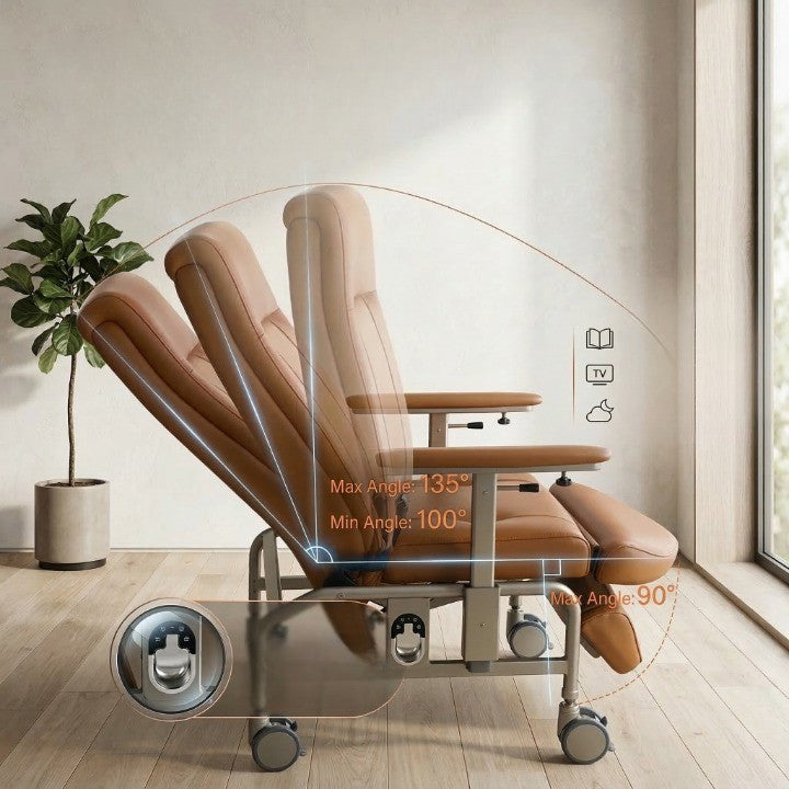 Adjustable Patient Recliner Chair Home Care Bed