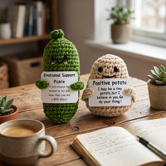 You Got This Mini Crochet Encouraging Desk Buddy Friend