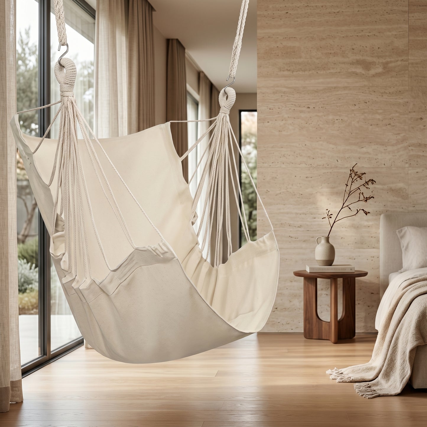 Sunday Swing Hanging Hammock Patio Lounge Seat