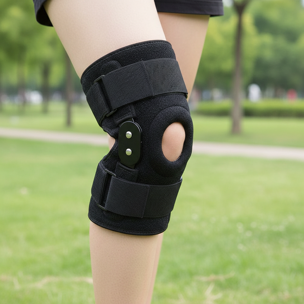 Adjustable Knee Brace Support Compression Stabilizer