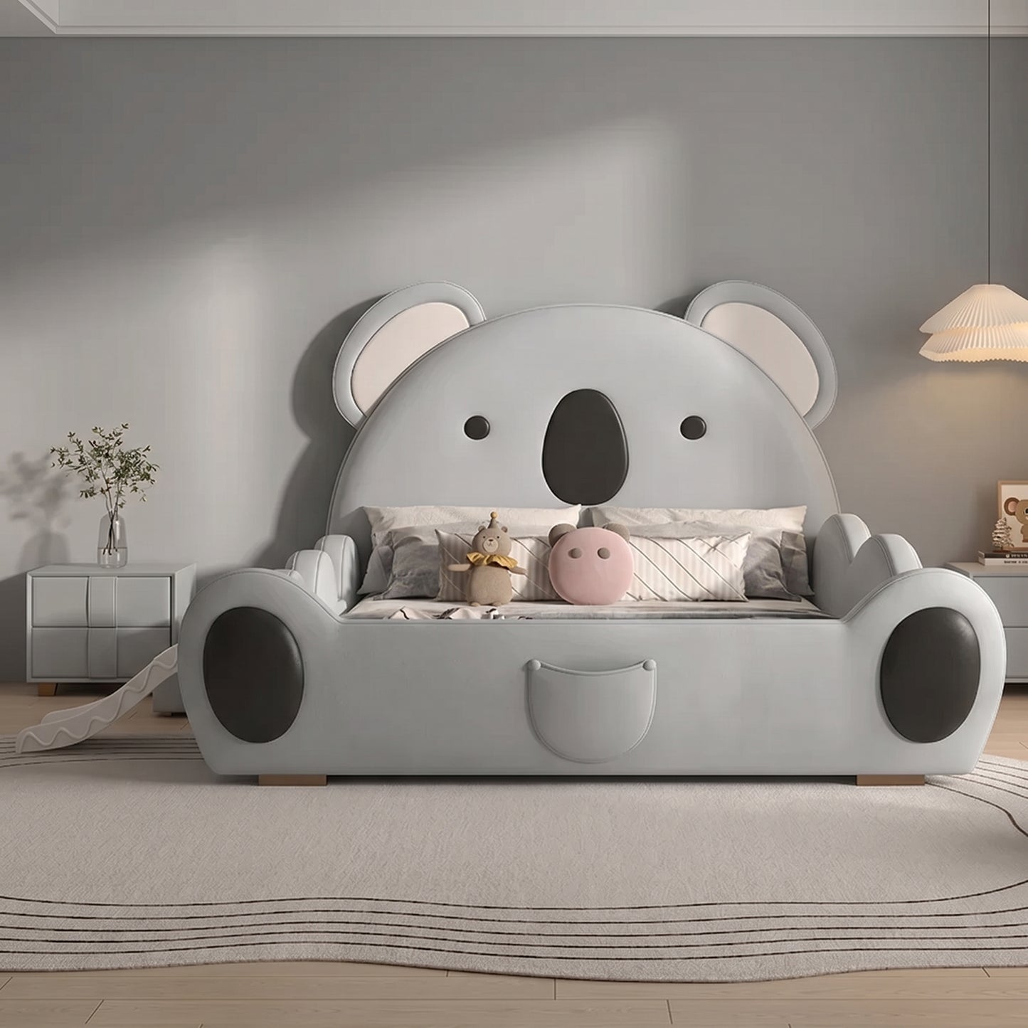 Lazy Koala Soft Slide Kids Bed