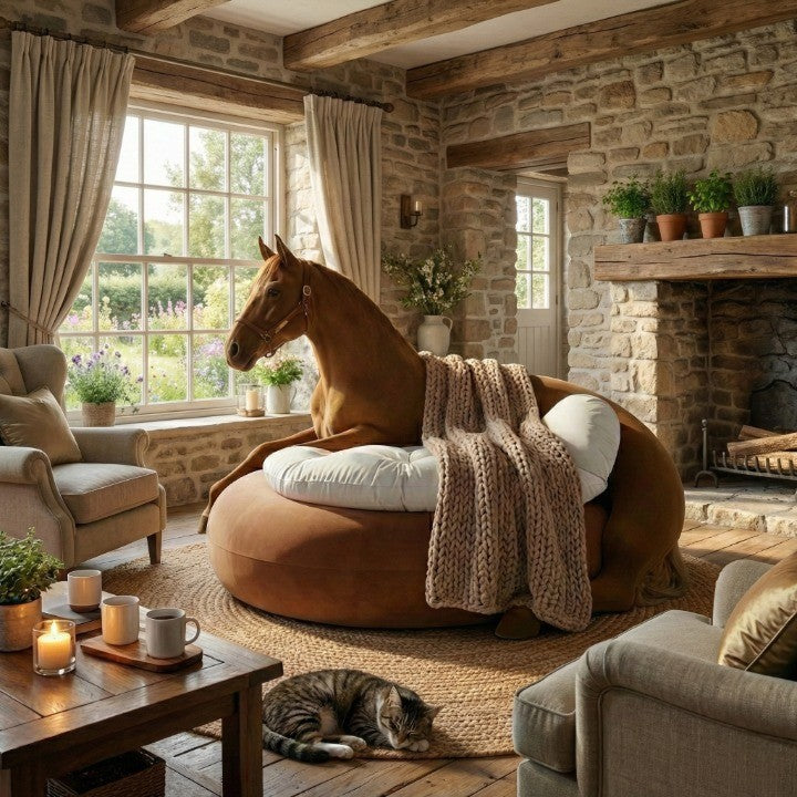 Cozy Horse Relaxation Sofa Chair