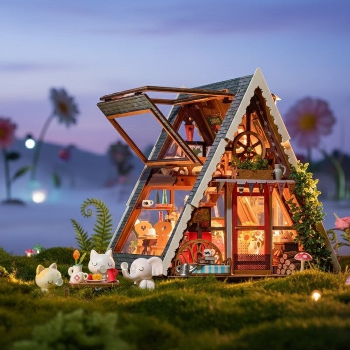 Woodland Dream Miniature Cabin DIY Craft Kit