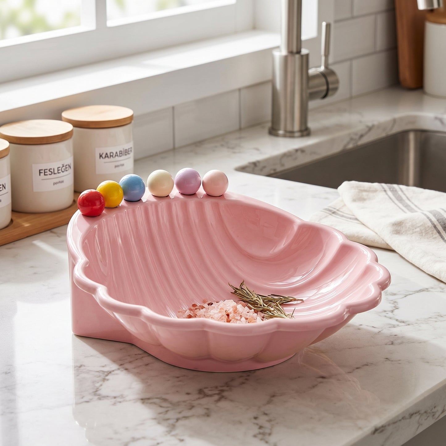 Shell Shape Fruit Bowl