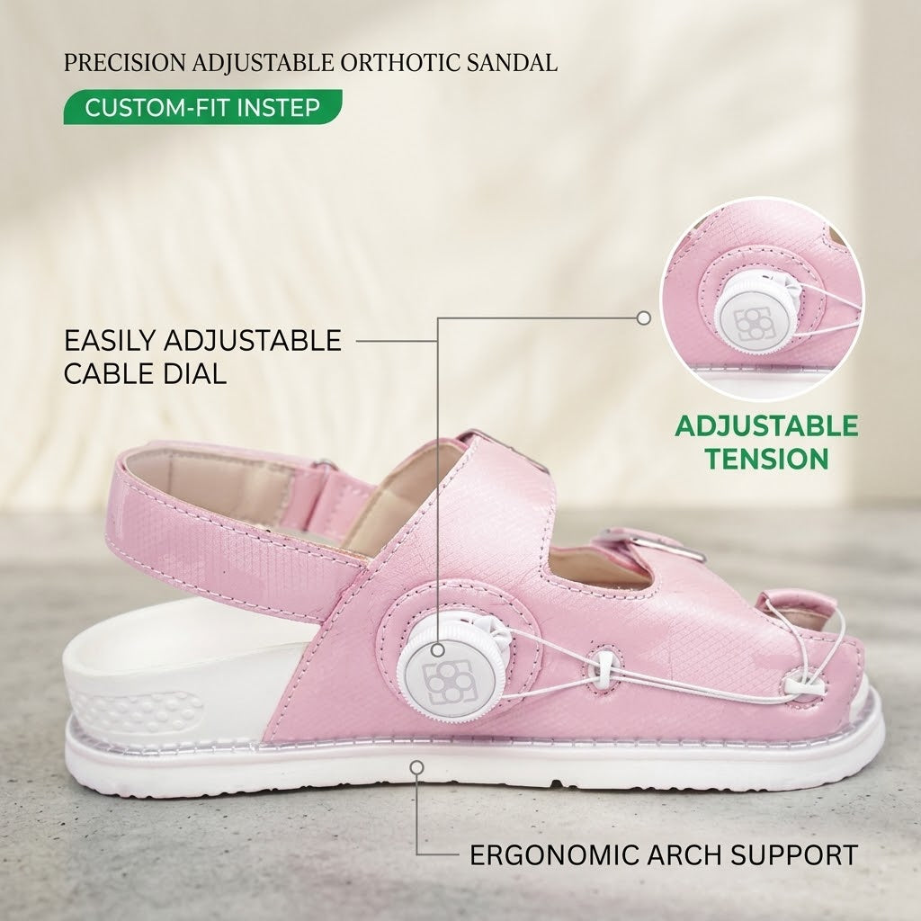 Adjustable Toe Corrector Recovery Walking Sandals