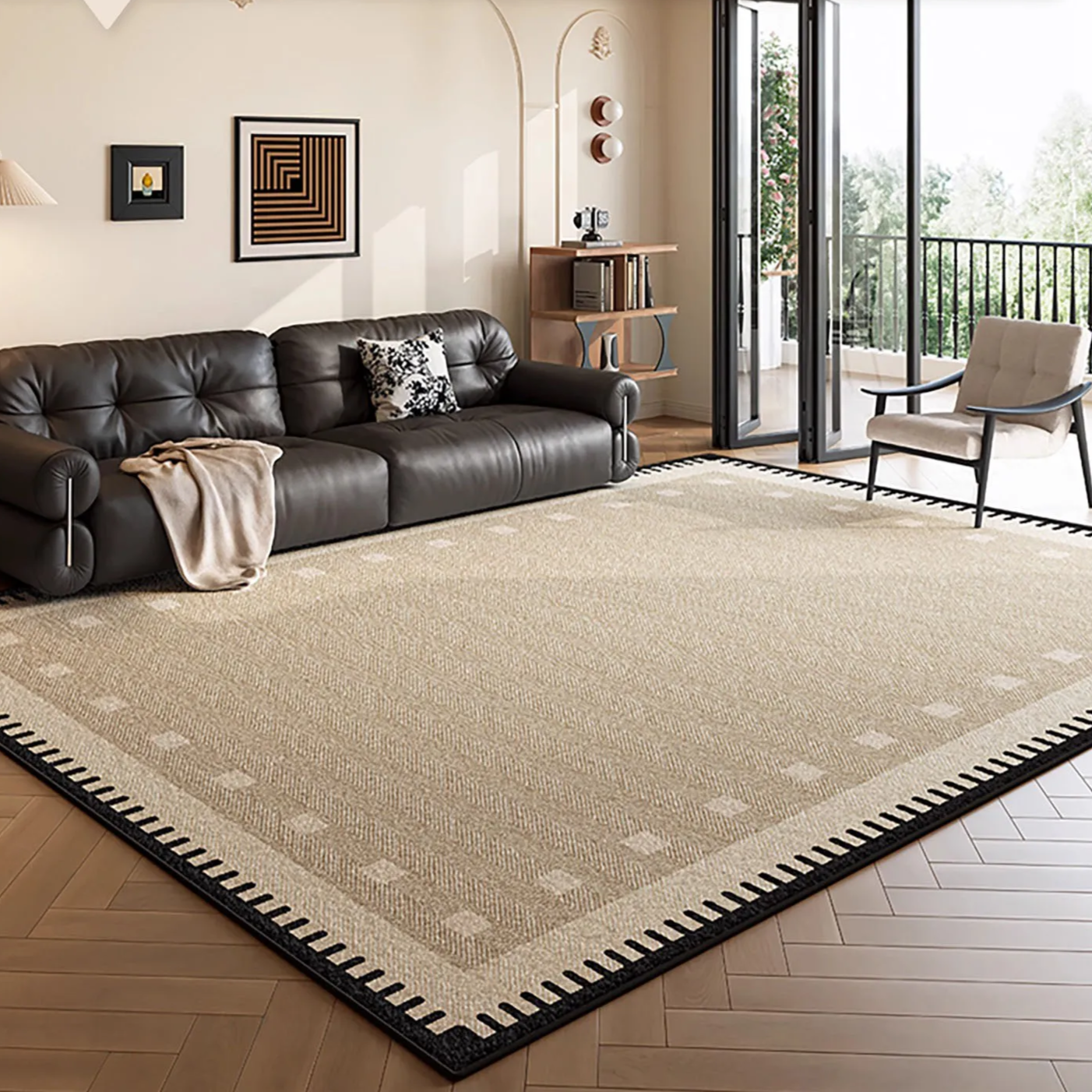 Geometric Easy Clean Modern Carpet