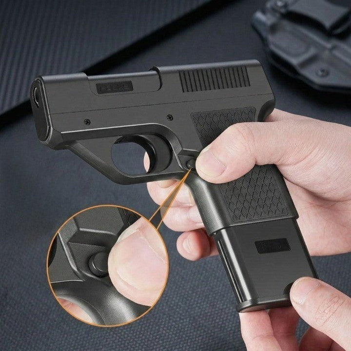 Gun Shape Secret Storage Jet Flame Lighter