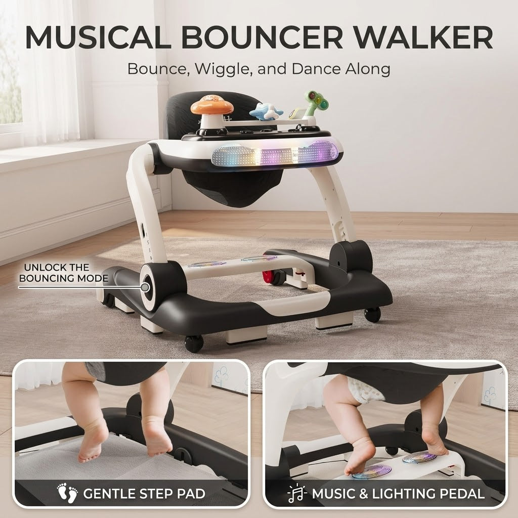 Multi Functional Anti Rollover Baby Walker