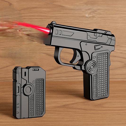 Foldable Dual-Form Gun-Shaped Windproof Lighter