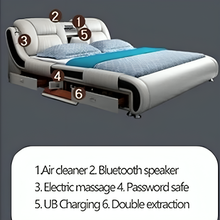 Dream Nest Nano Tech Built-in Speaker Smart Bed