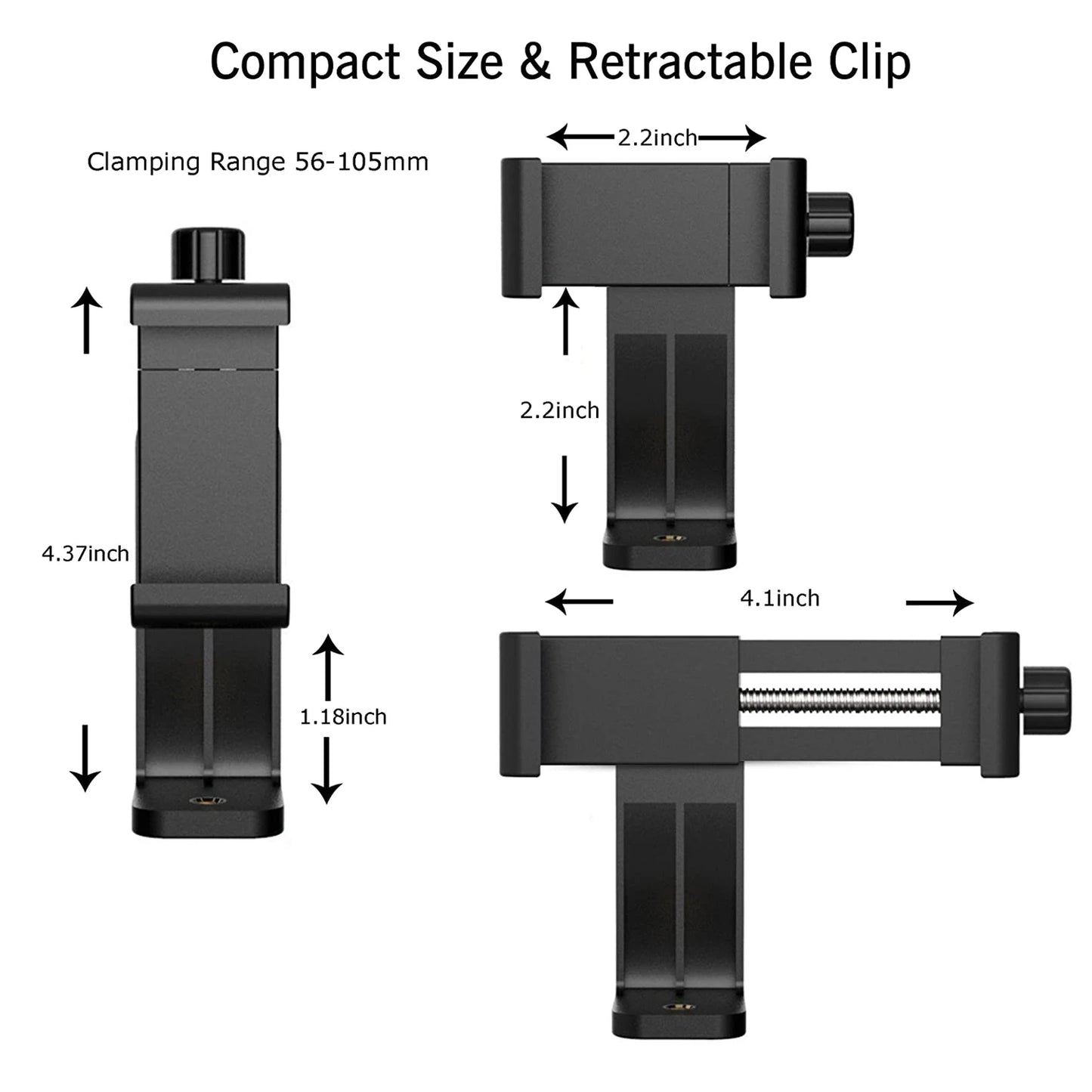Rotating Chest Strap Hands-Free Phone Holder