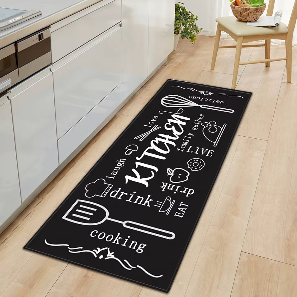 Stylish Non-Slip Laundry Room Floor Mat