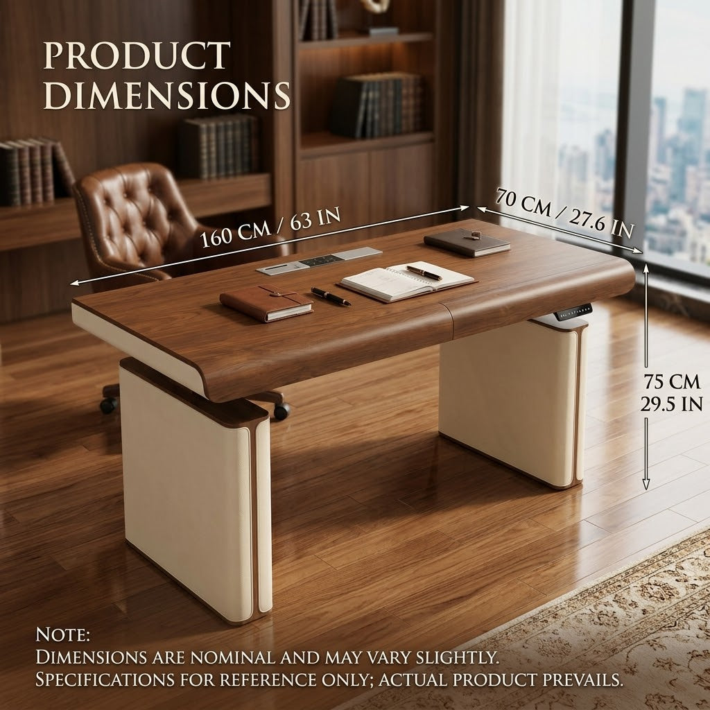 Healthy Hour Electric Adjustable Standing Desk Workstation