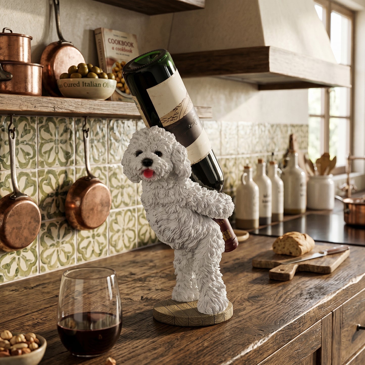 Party Puppy Wine Bottle Holder