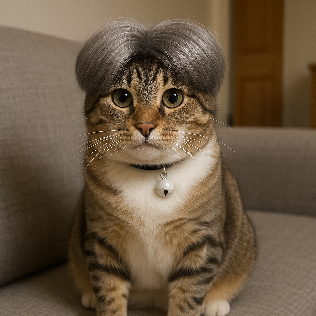 Auntie Style Funny Pet Wig