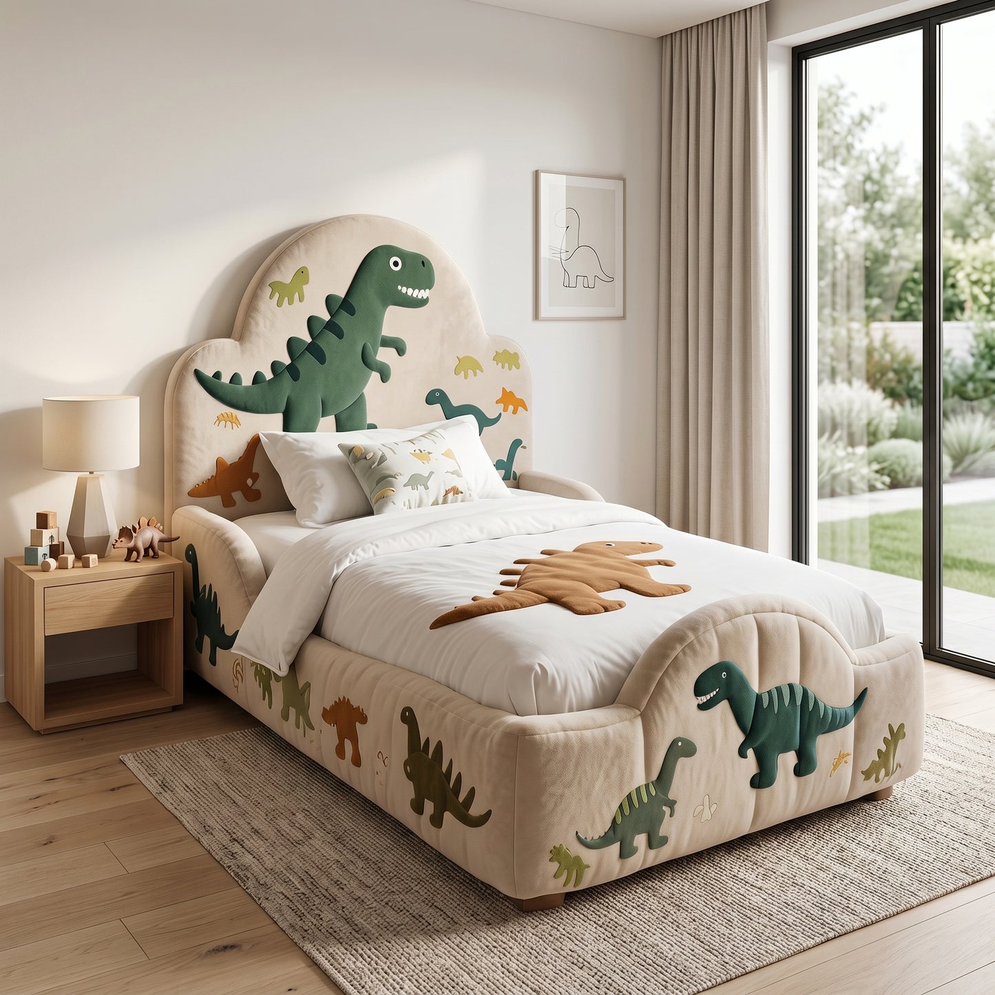 Dinosaur Kingdom Kids Bunkbed
