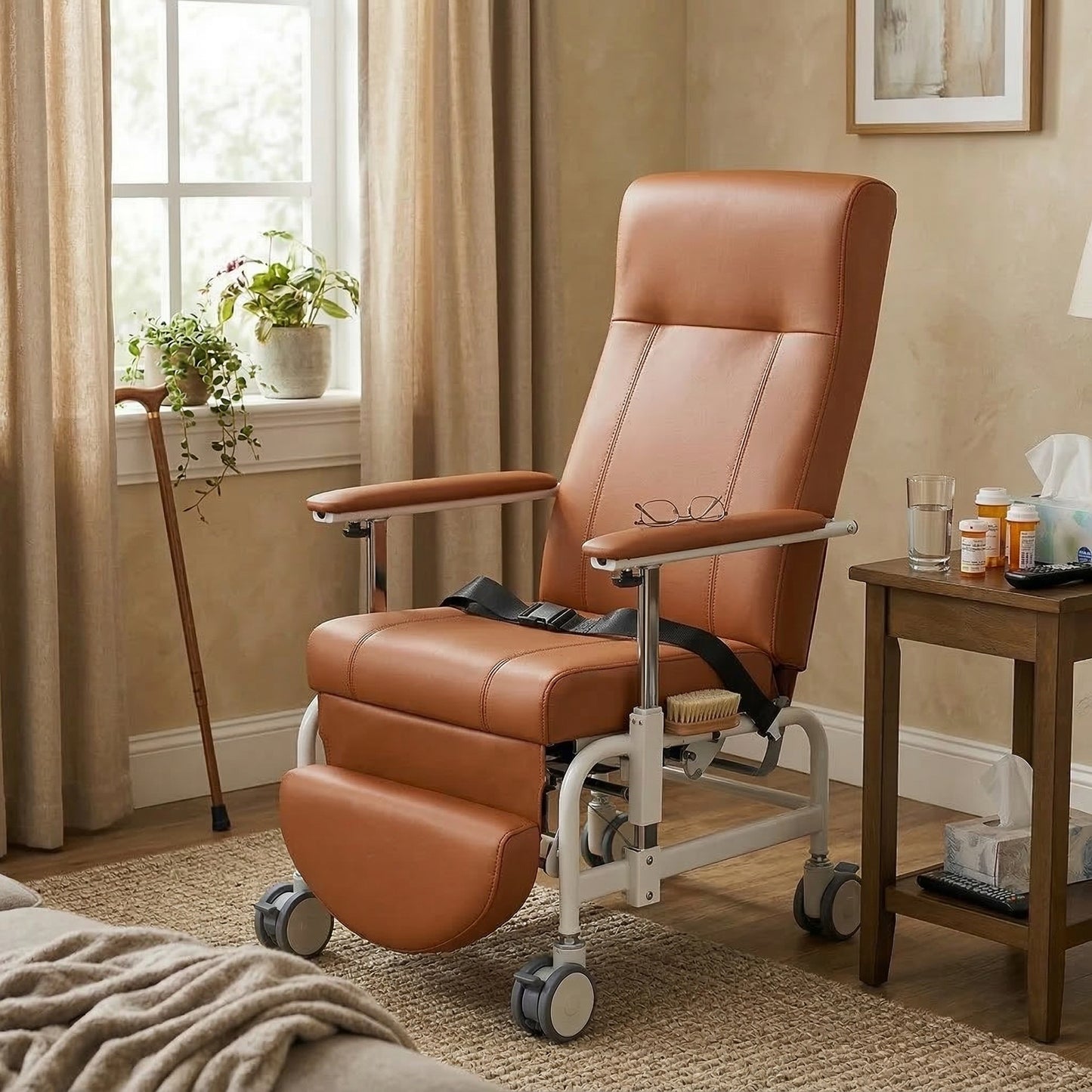 Adjustable Patient Recliner Chair Home Care Bed